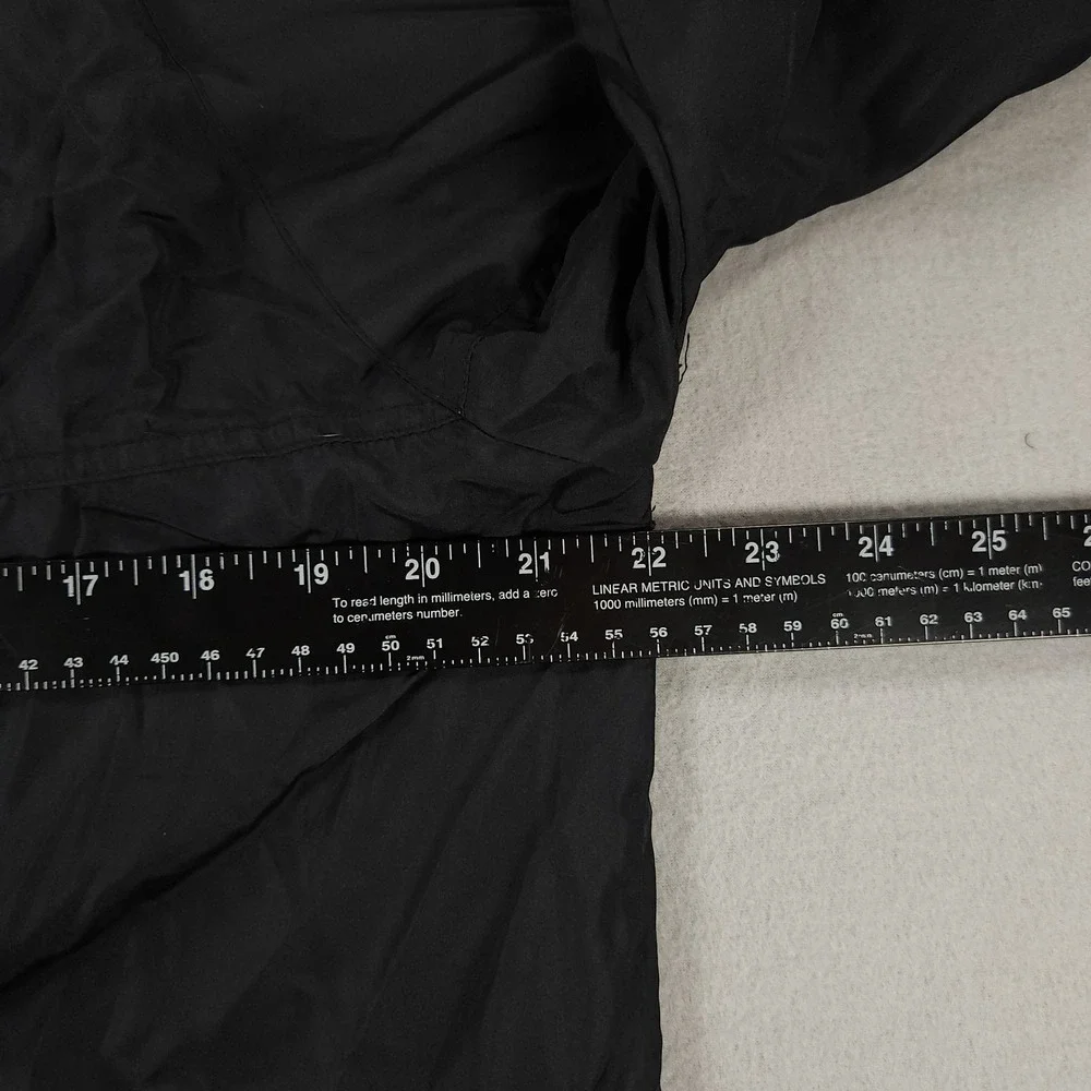 Disney Parks Star Wars Darth Vader Black Rain Zip Windbreaker Hoodie Jacket L - Picture 6 of 13